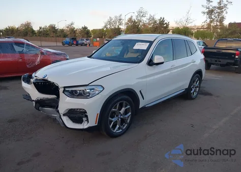 2021 BMW X3 xDrive30I from USA, damaged, VIN 5UXTY5C00M9G46673
